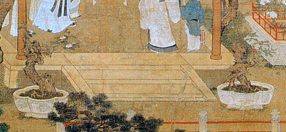 Detail from Qiu Ying