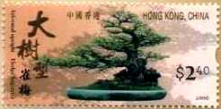 Hong Kong $2.40 Bonsai Stamp